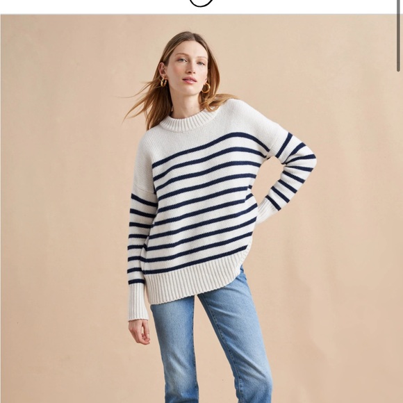 La Ligne Sweaters - La Ligne stripe Marin sweater